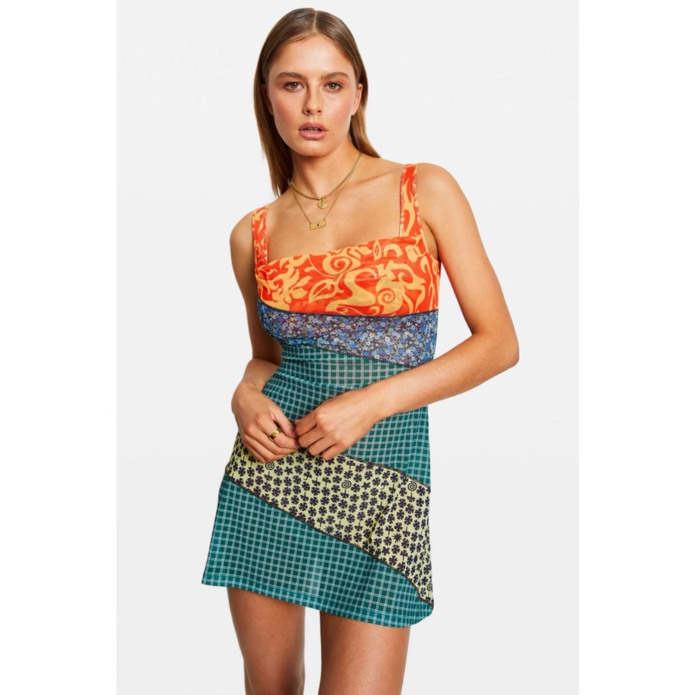 Miaou x Paloma Elsesser Ginger Dress in Sweet Legend